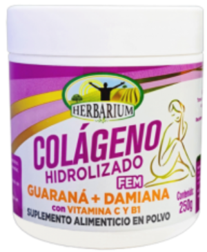 HERBARIUM COLAGENO FEM GUARANA DAMIANA POLVO